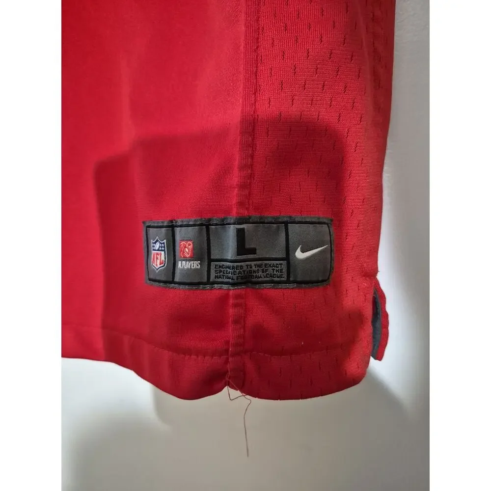 💥 Nike On Field Jersey L Kids Gronkowski New England Patriots #87 Red NFL D6